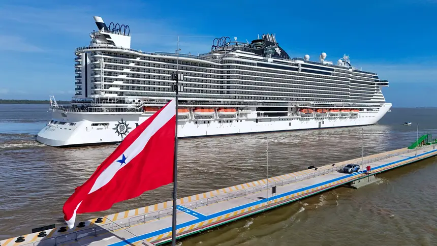 Pará recebe três cruzeiros internacionais em janeiro e espera 2,3 mil turistas na temporada 2025-2026