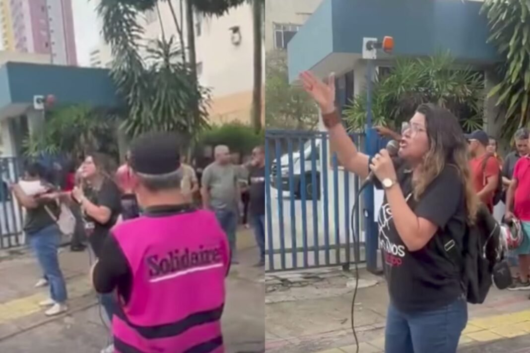 professores educação belém greve protesto