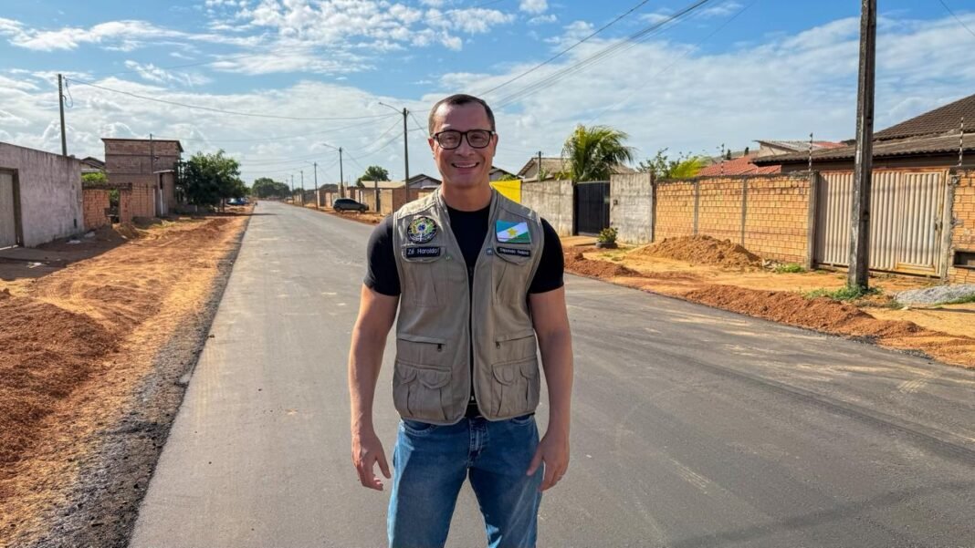 Visita obra bairro Dr. Airton Rocha