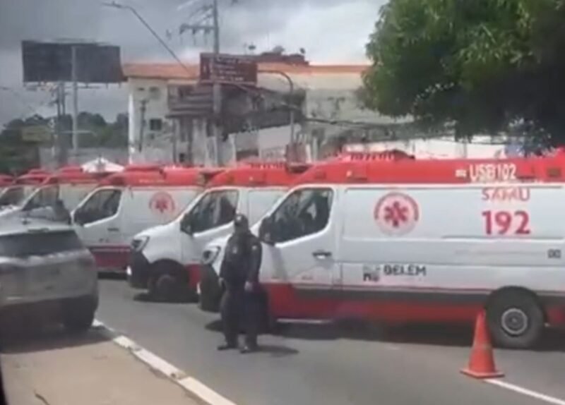 belém ambulâncias greve belém ambulâncias greve