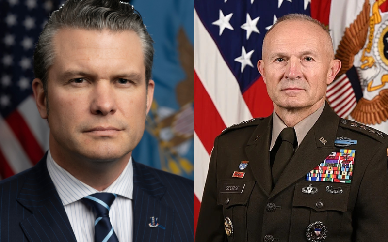 Pete Hegseth demitiu do comando do exército, o general Randy George - Foto: Reprodução/Redes Sociais Pete Hegseth demitiu do comando do exército, o general Randy George - Foto: Reprodução/Redes Sociais