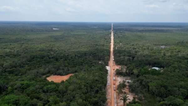 Justiça suspende licitações para pavimentação na BR-319 - Foto: Divulgação.