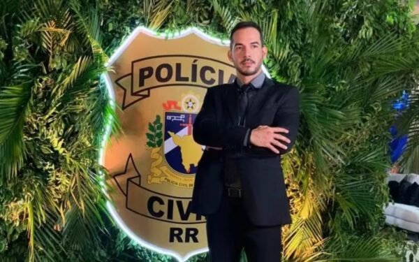 Delegado Rick Silva e Silva, titular de delegacia de Rorainópolis, no Sul de Roraima, foi preso na terça (14) — Foto: Reprodução/Redes sociais.