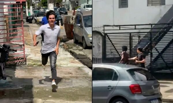 MPF investiga agressão cometida por estudantes - Foto: Montagem/Redes.