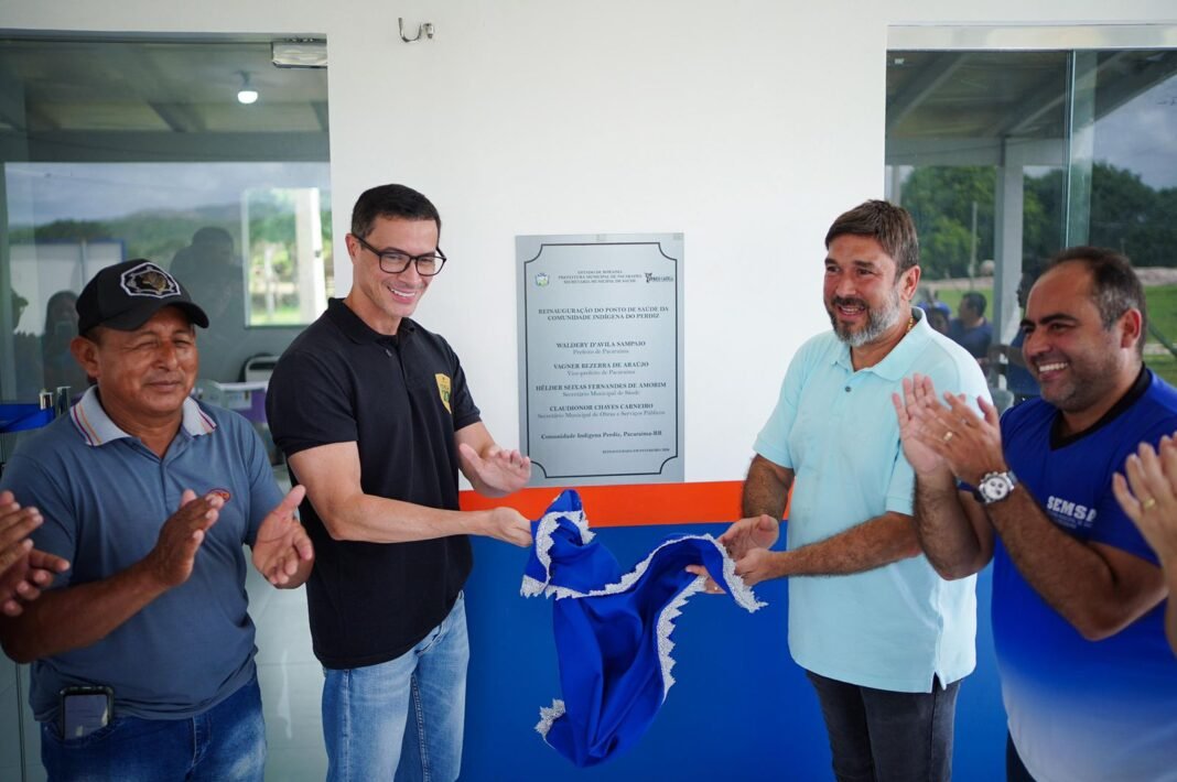 Pacaraima entrega terceira UBS revitalizada com apoio de Zé Haroldo - Foto: Ascom.