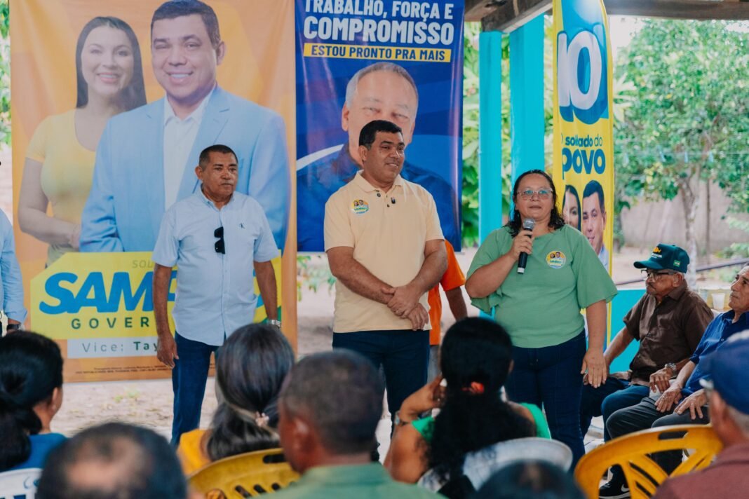 Em Iracema e Mucajaí, Soldado Sampaio apresenta propostas e destaca investimentos na saúde